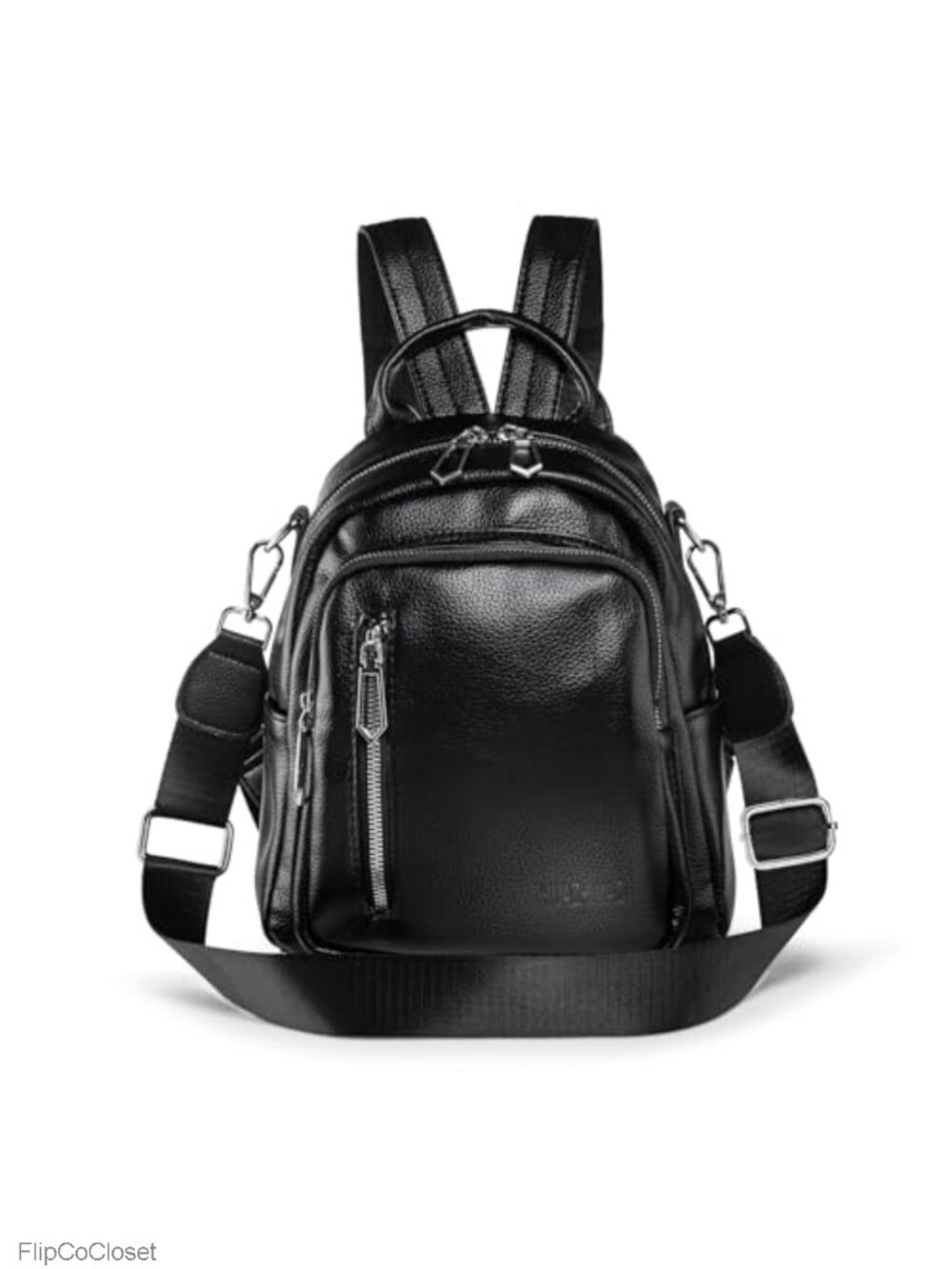 Women's 3 in 1 Mini PU Leather Backpack Purse - Handbag, Backpack, Shoulder Bag
